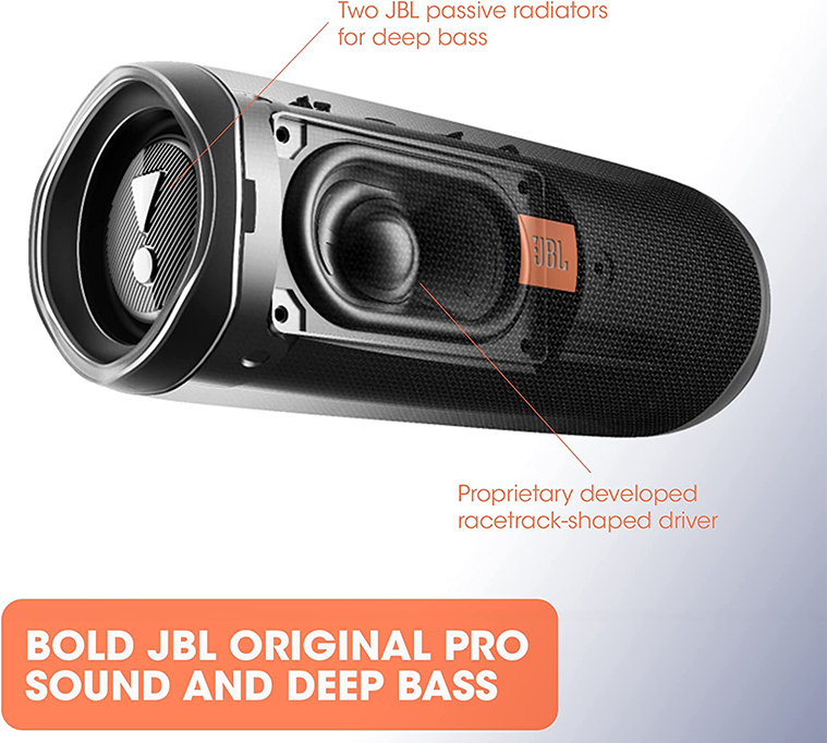 JBL Flip 5 Bluetooth Speaker (Blue)